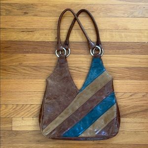 LATICO,  leather retro/vintage style shoulder bag